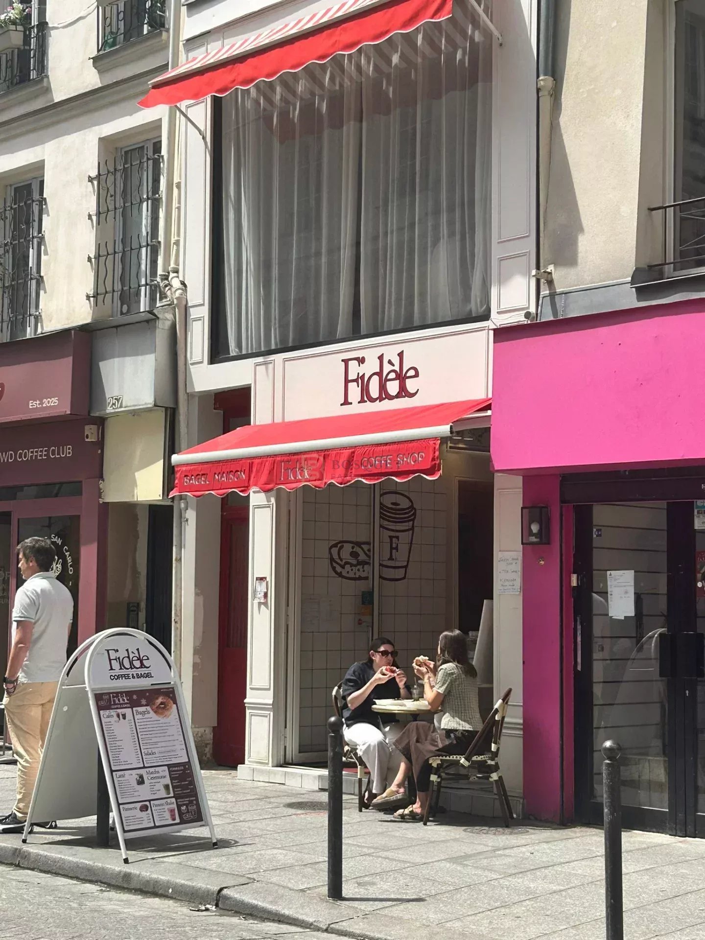 A Louer Paris 2e petite restauration