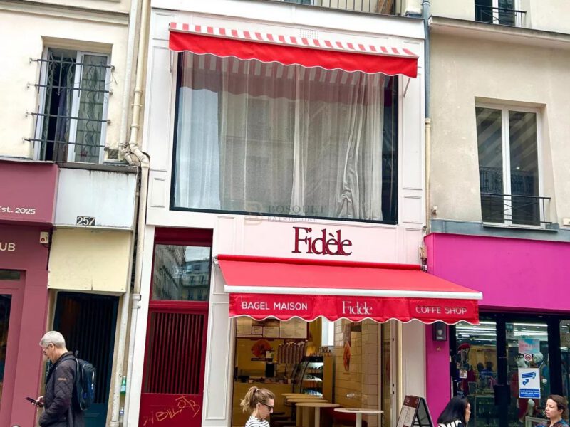 A Louer Paris 2e petite restauration