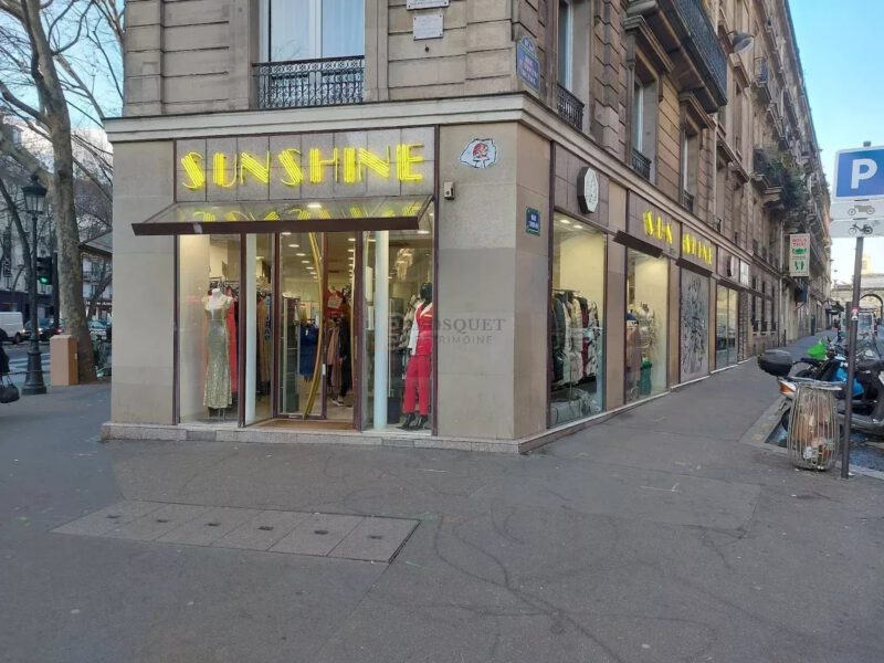 Local commercial à louer – Paris 10ᵉ