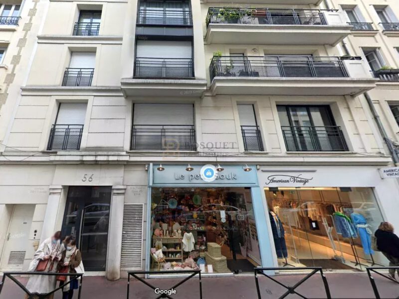 À louer – Local commercial Carré d&rsquo;Or – Levallois-Perret