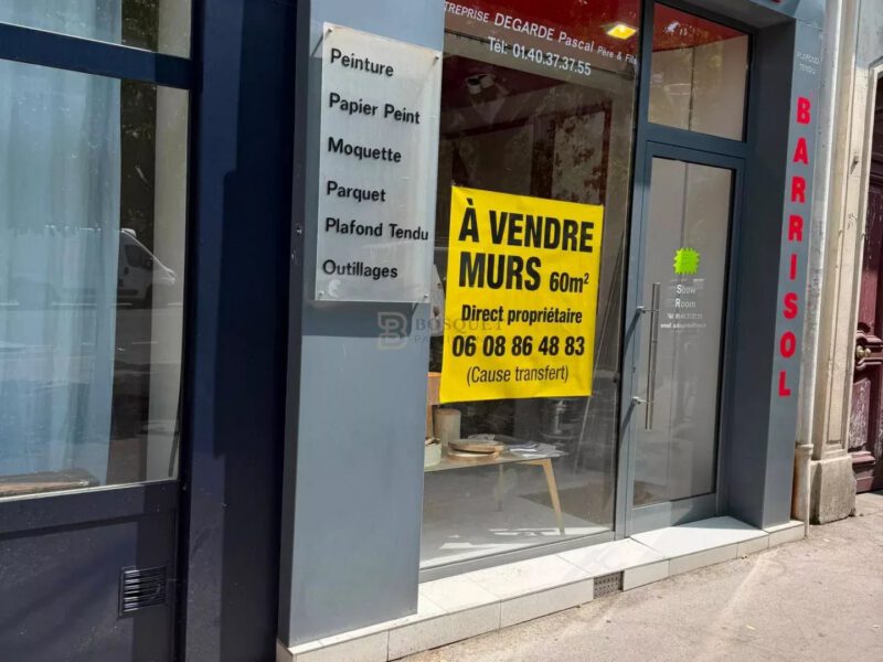 LOCAL COMMERCIAL À VENDRE – PARIS 11ᵉ
