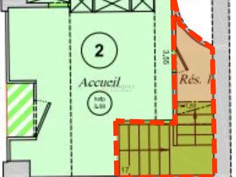 Paris 8ème – Local commercial à louer 39,5 m² – Madeleine