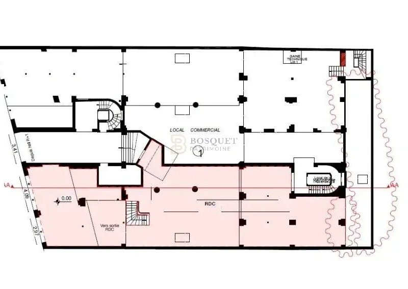 Paris 1er – Local commercial à louer 734 m² – Les Halles / Louvre